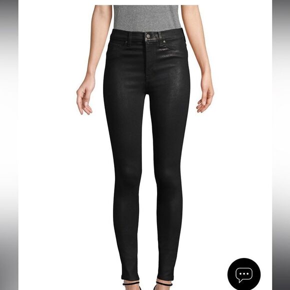 Hudson Glittery jeans Barbara Coated and skinny jeans sz 28 - Picture 8 of 12